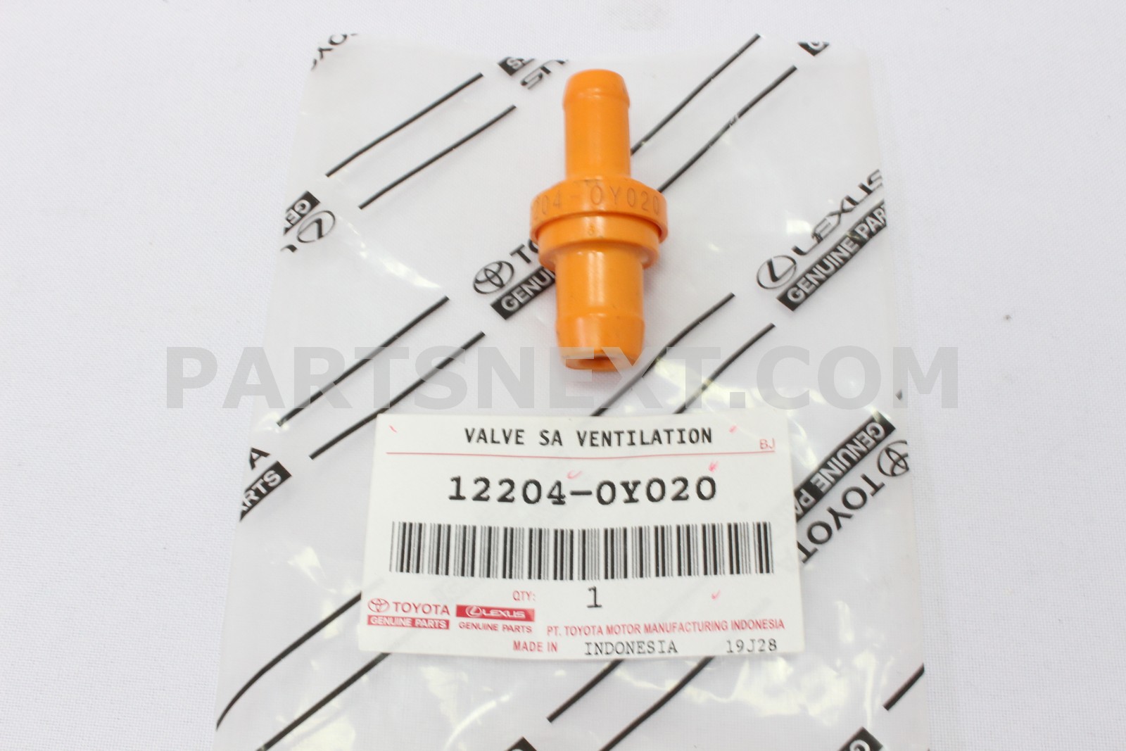 Toyota :: 12204-0Y020 VALVE SUB-ASSY