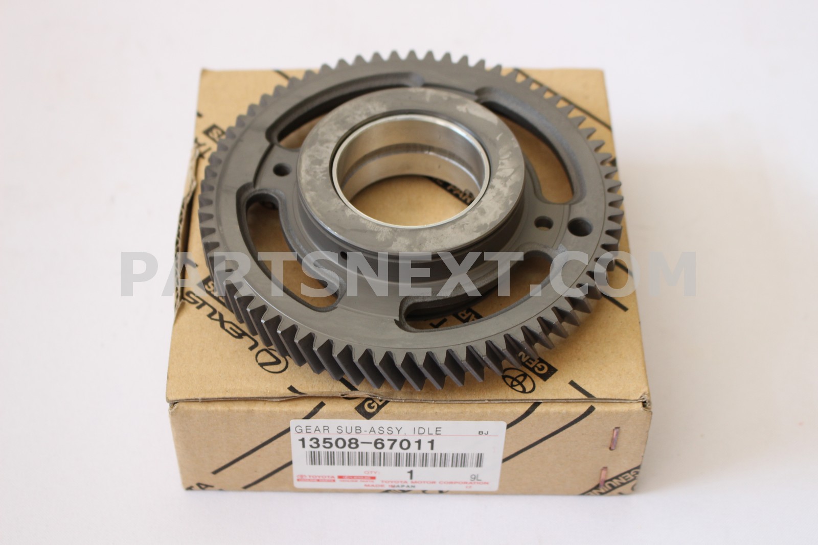 Toyota :: 13508-67011 GEAR, IDLE, NO.1