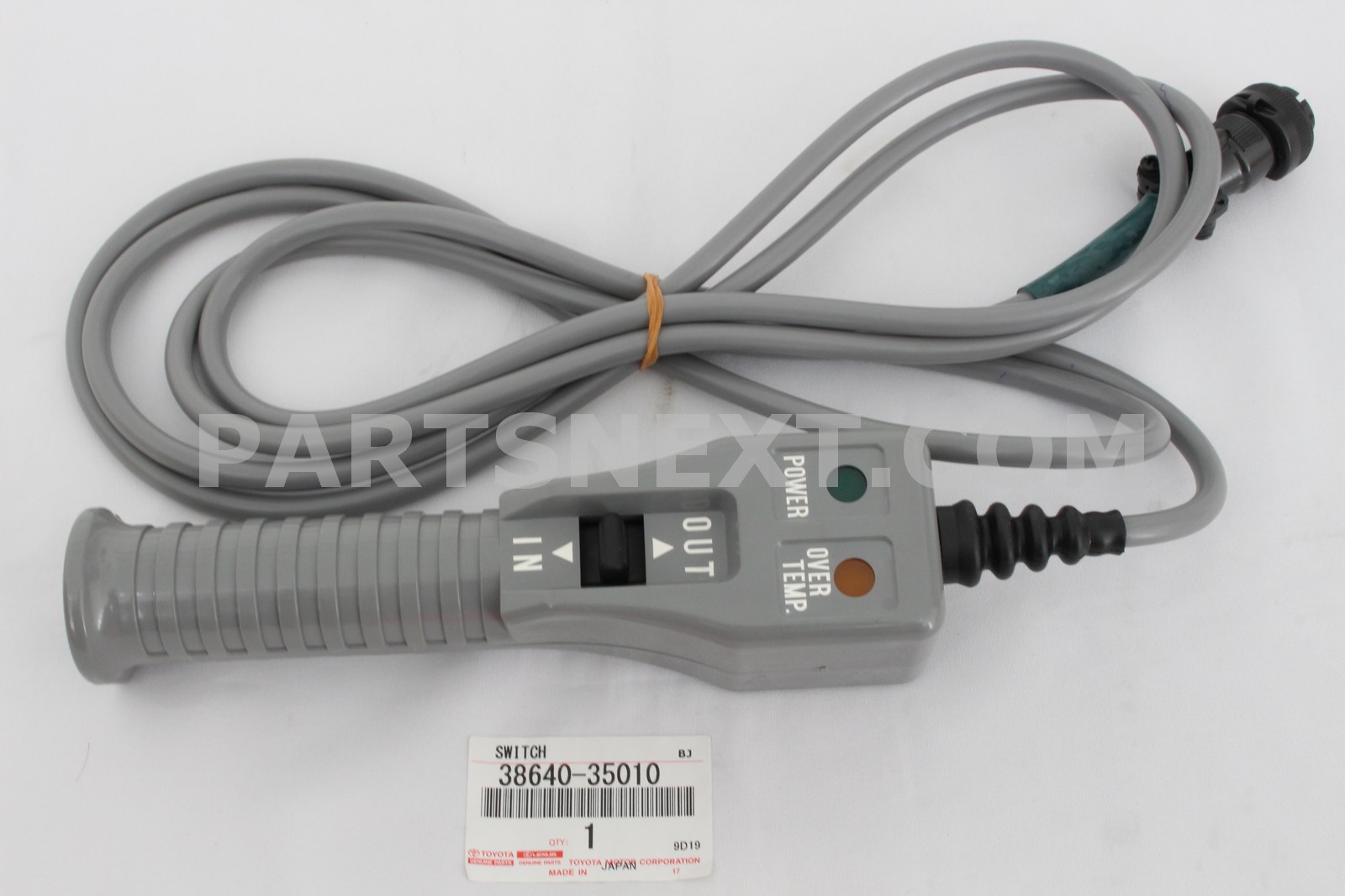 トヨタ 純正電動ウインチリモコン 38640-35010 Toyota :: 38640-35010 SWITCH ASSY, WINCH CONTROL