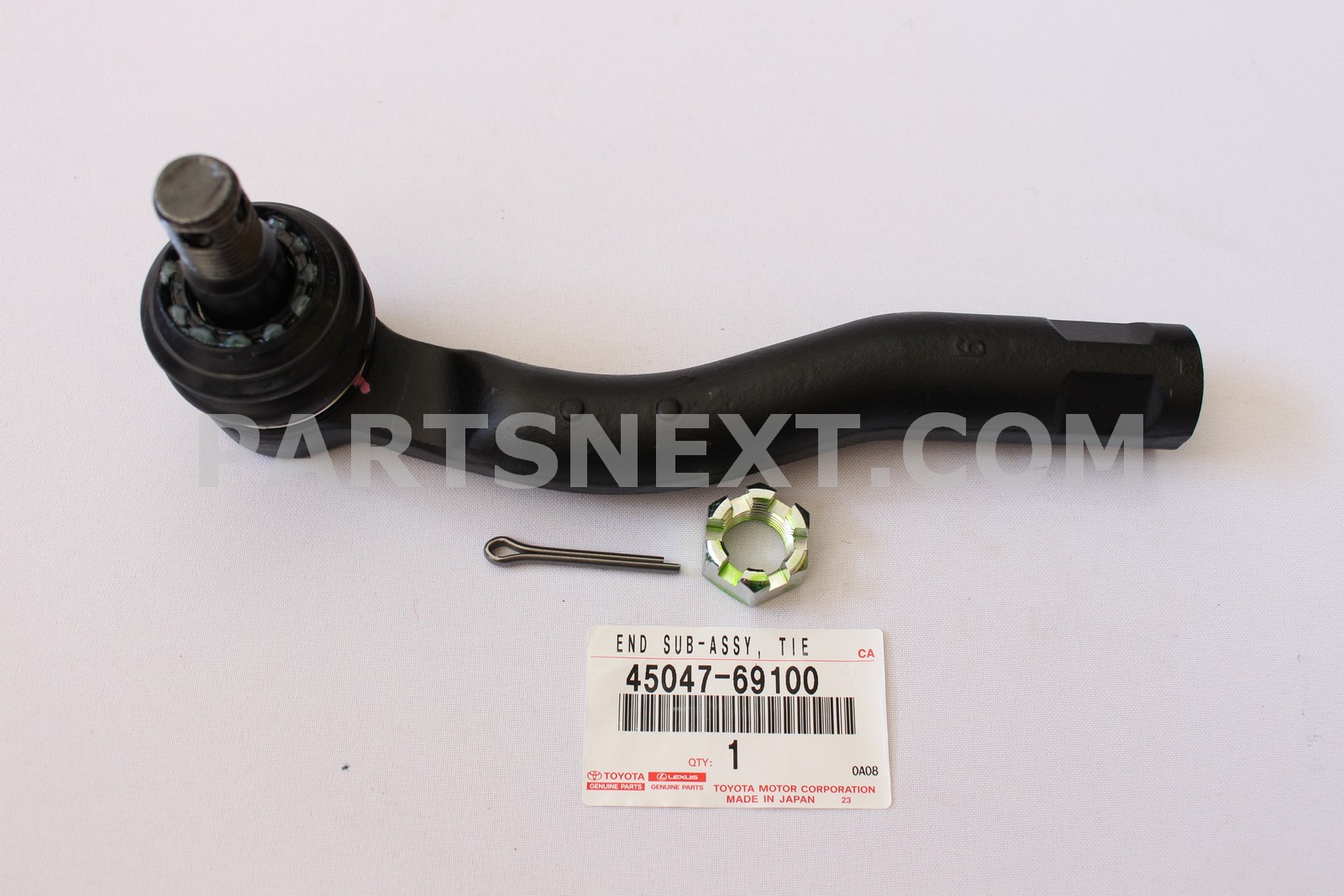 Toyota :: 45047-69100 END SUB-ASSY, TIE ROD, LH