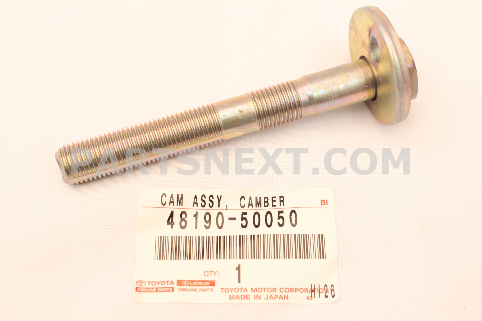Toyota :: 48190-50050 CAM, FRONT SUSPENSION CAMBER ADJUST, NO.1, RH/LH