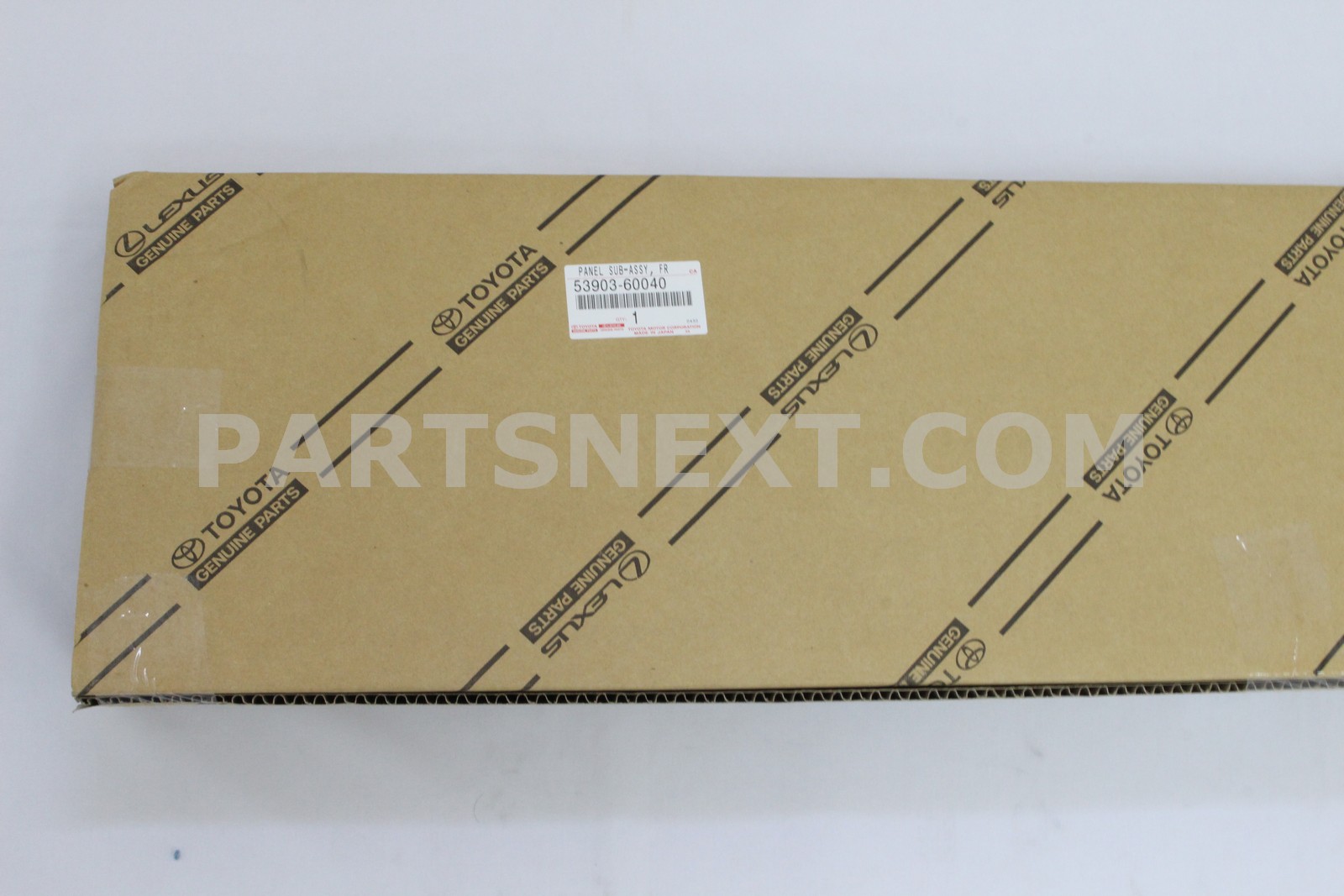 53903-60030 Toyota OEM Genuine PANEL SUB-ASSY FRONT END
