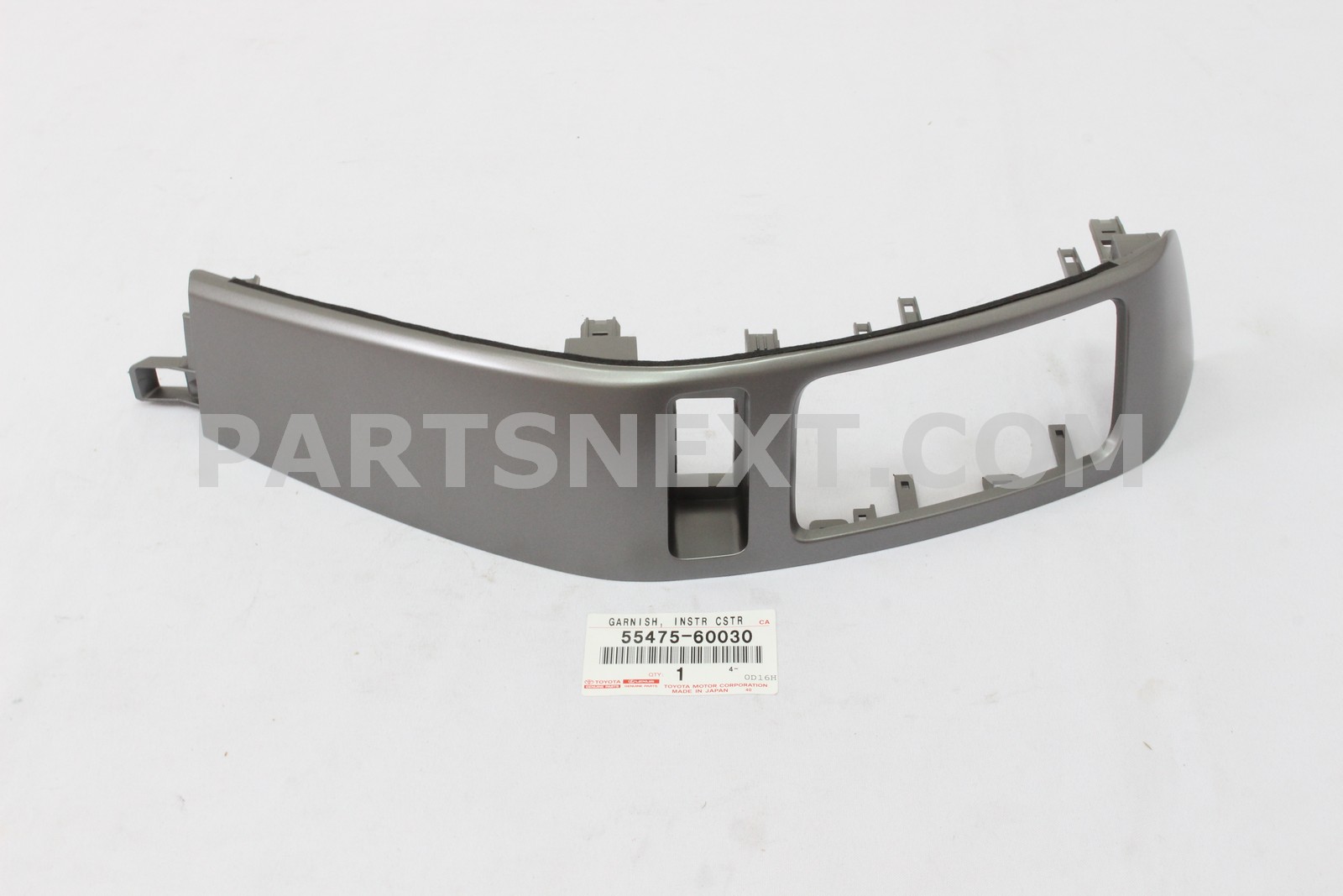 Toyota :: 55475-60030 GARNISH, INSTRUMENT CLUSTER FINISH PANEL, NO.2