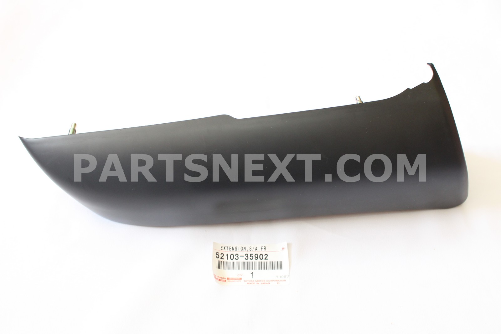 Toyota :: 52103-35902 EXTENSION, FRONT BUMPER, LH