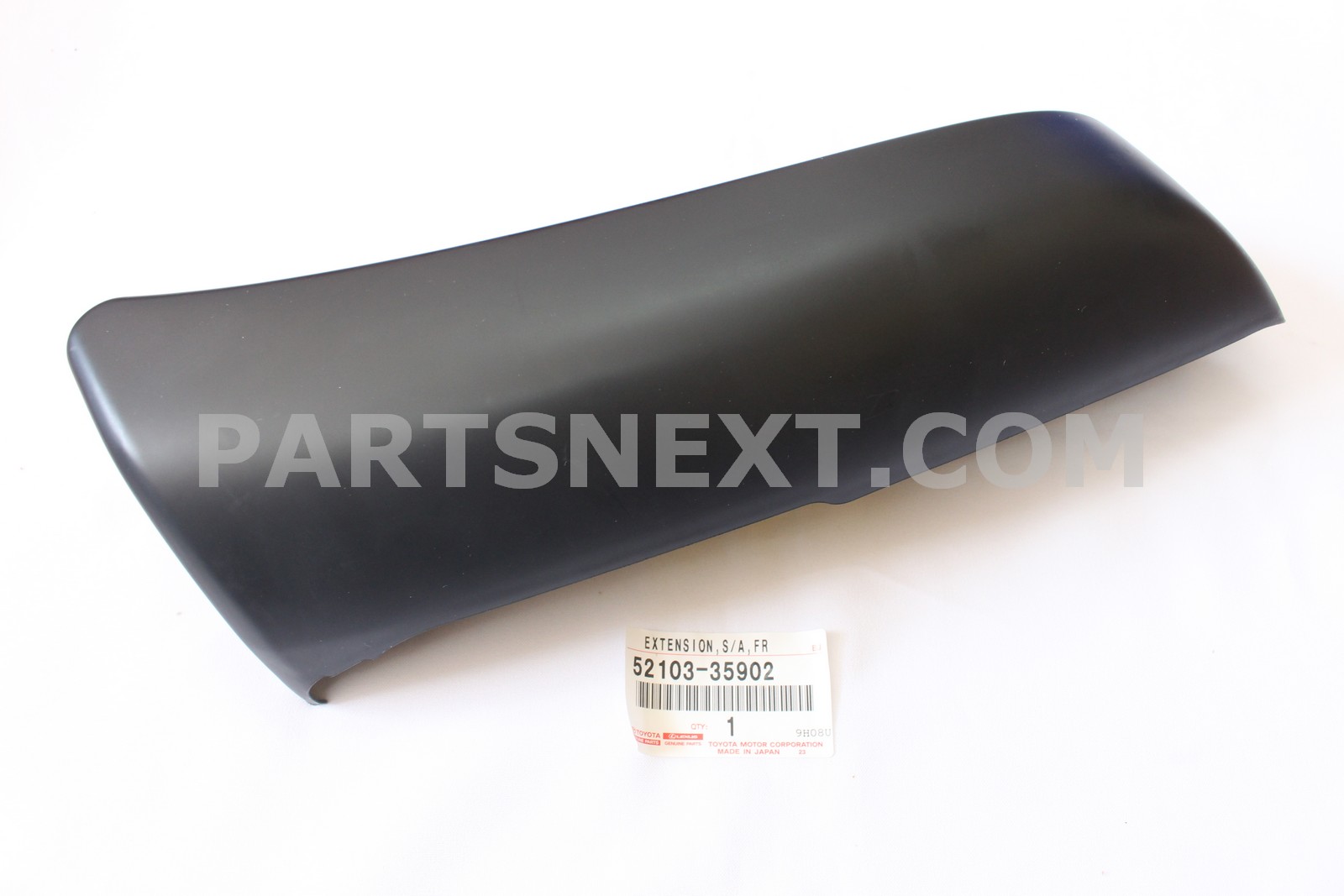 Toyota :: 52103-35902 EXTENSION, FRONT BUMPER, LH