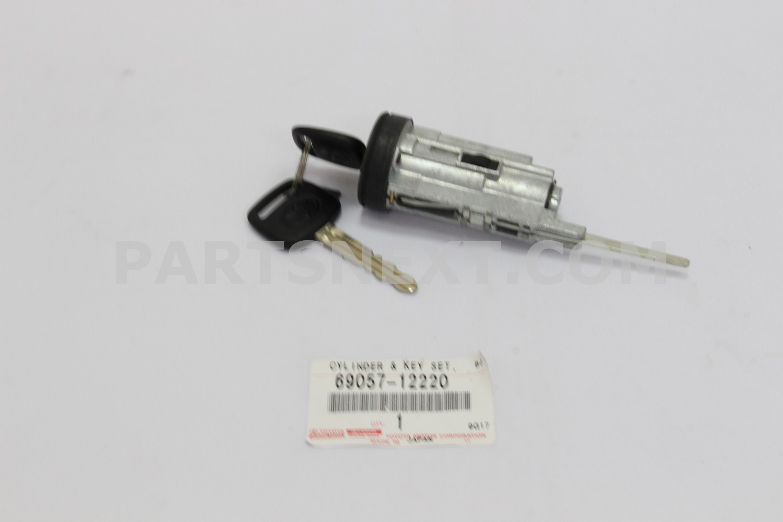 Toyota :: 69057-12220 CYLINDER & KEY SET, IGNITION SWITCH LOCK