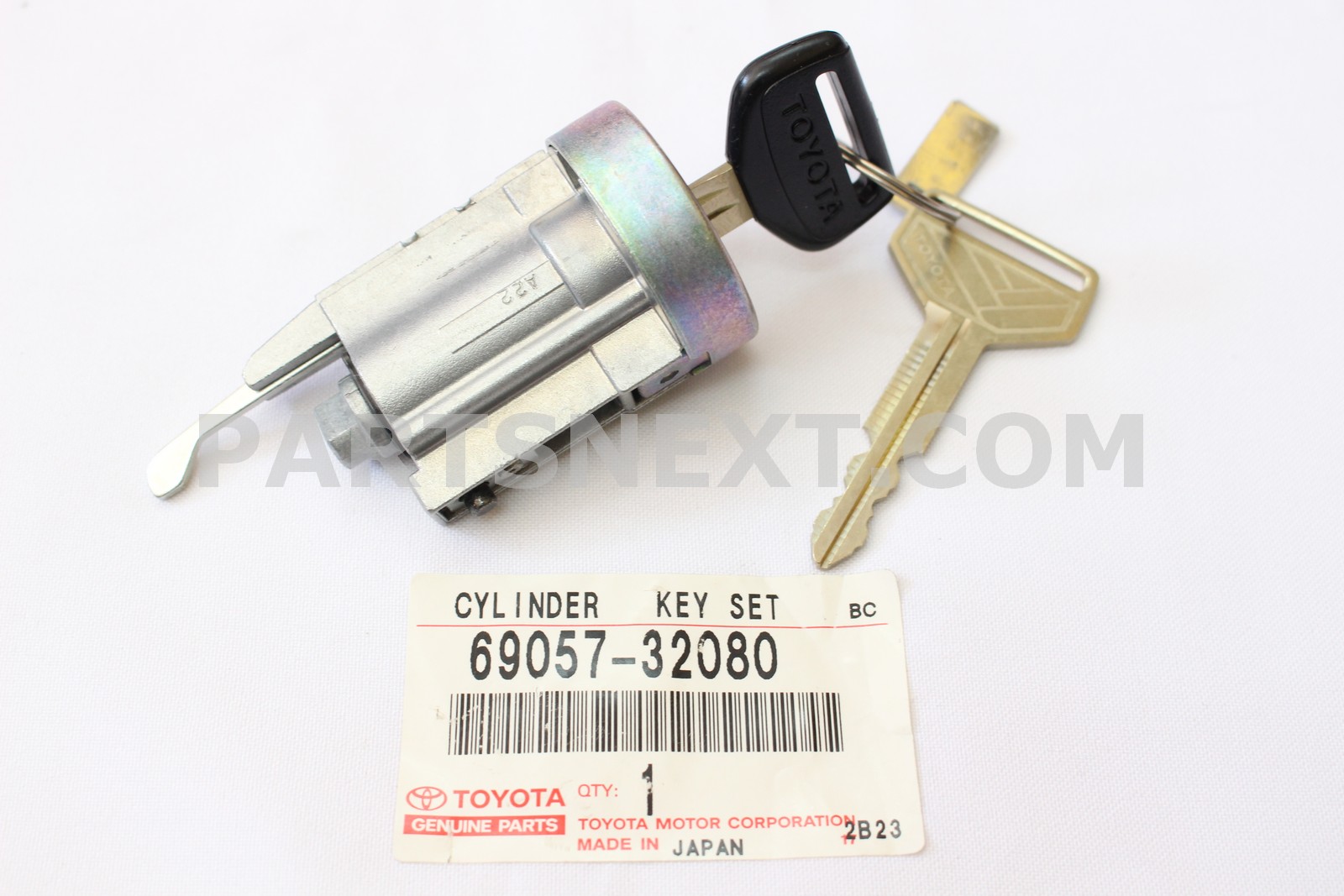 Toyota 6905732080 CYLINDER & KEY SET, IGNITION SWITCH LOCK