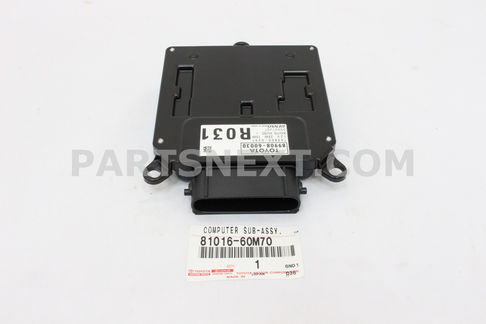 qpさま専用出品です。 Toyota :: 81016-60M70 COMPUTER SUB-ASSY