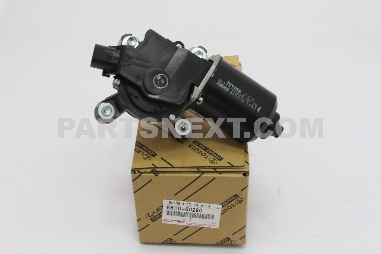 Toyota :: 85110-60290 MOTOR ASSY, WINDSHIELD WIPER