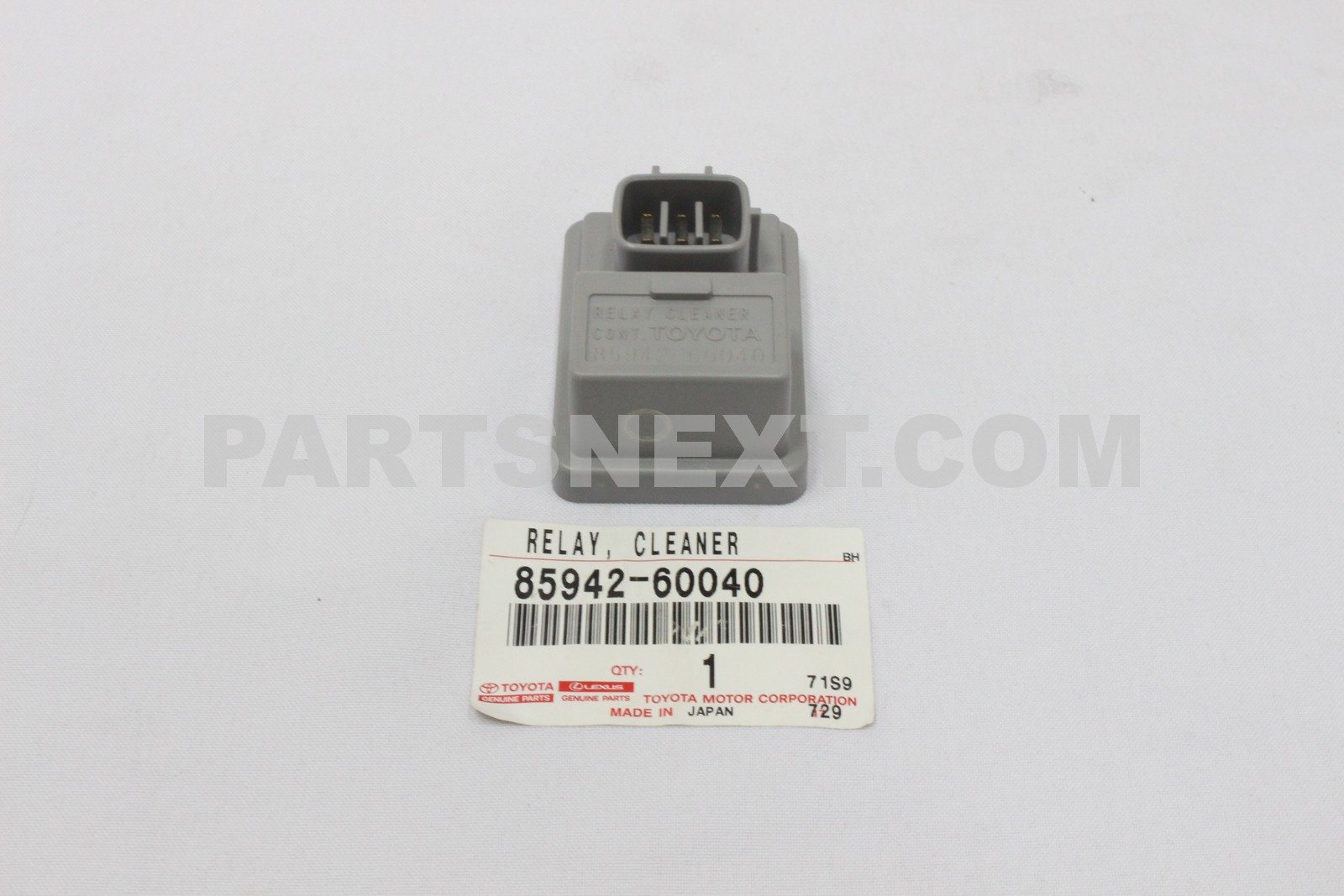 Toyota :: 85942-60040 RELAY, HEADLAMP CLEANER CONTROL