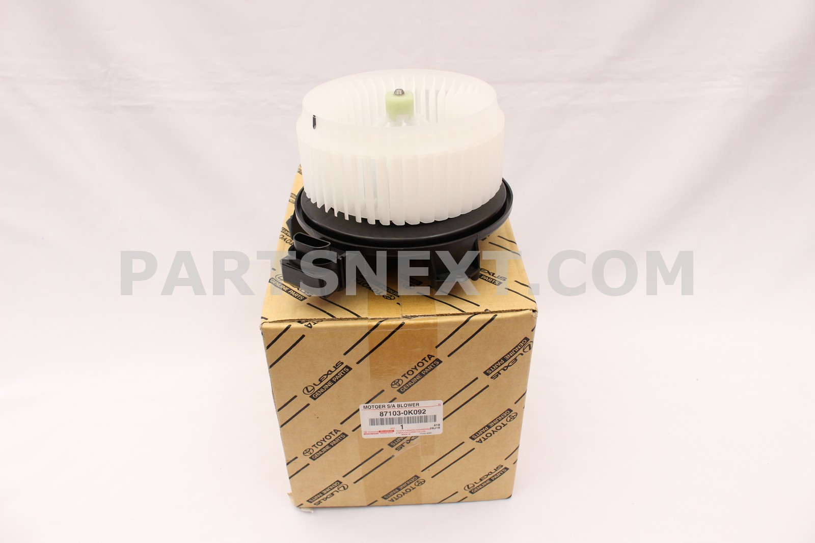 Toyota :: 87103-0K092 MOTOR SUB-ASSY, BLOWER W/FAN