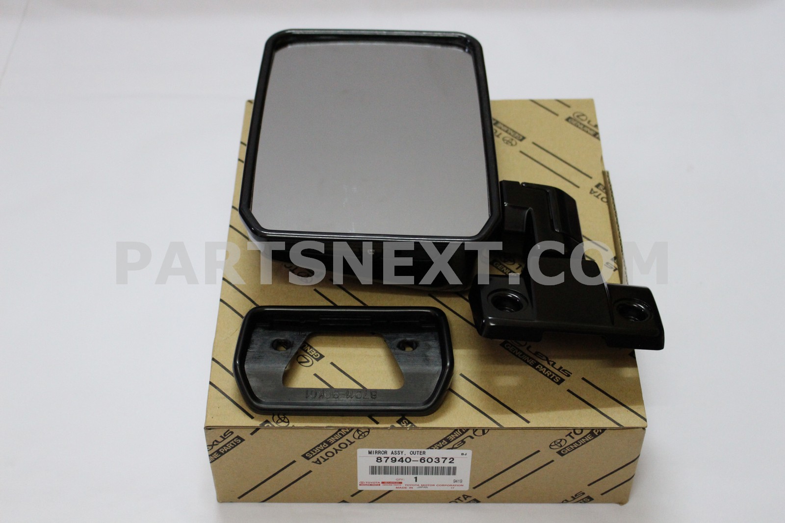 Toyota :: 87940-60372 MIRROR ASSY, OUTER REAR VIEW, LH Toyota :: 87940-60372 MIRROR ASSY, OUTER REAR VIEW, LH