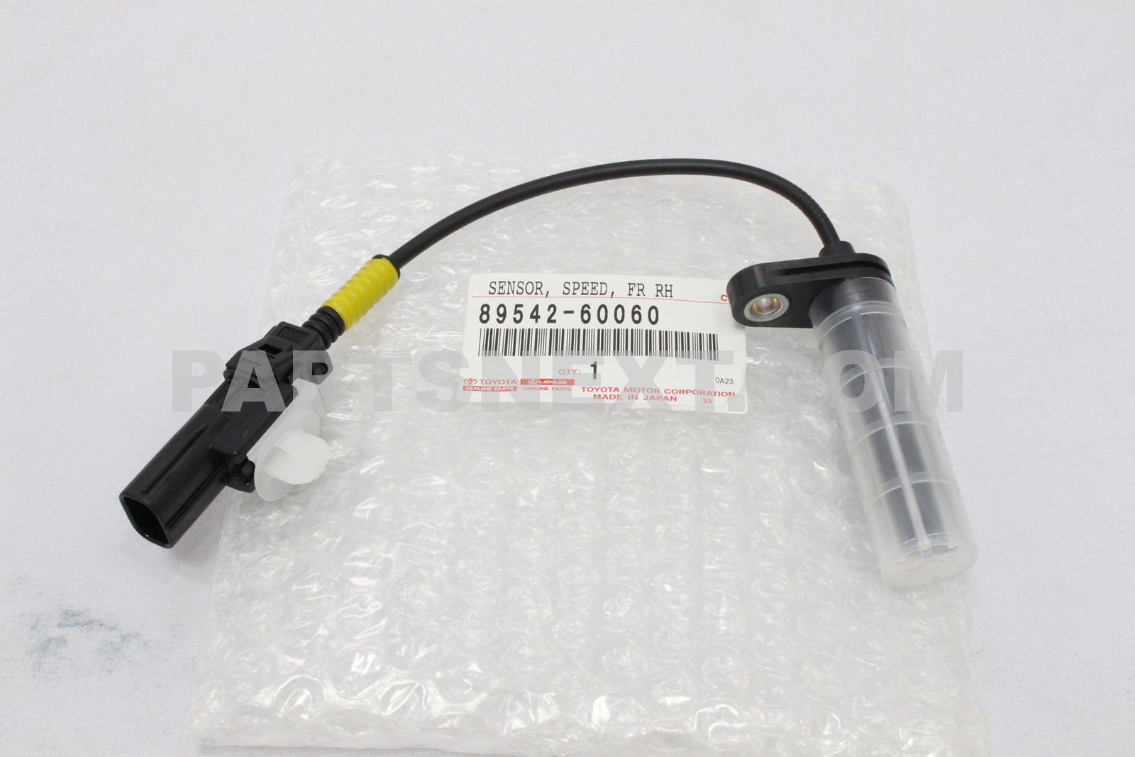 Toyota :: 89542-60060 SENSOR, SPEED, FRONT RH