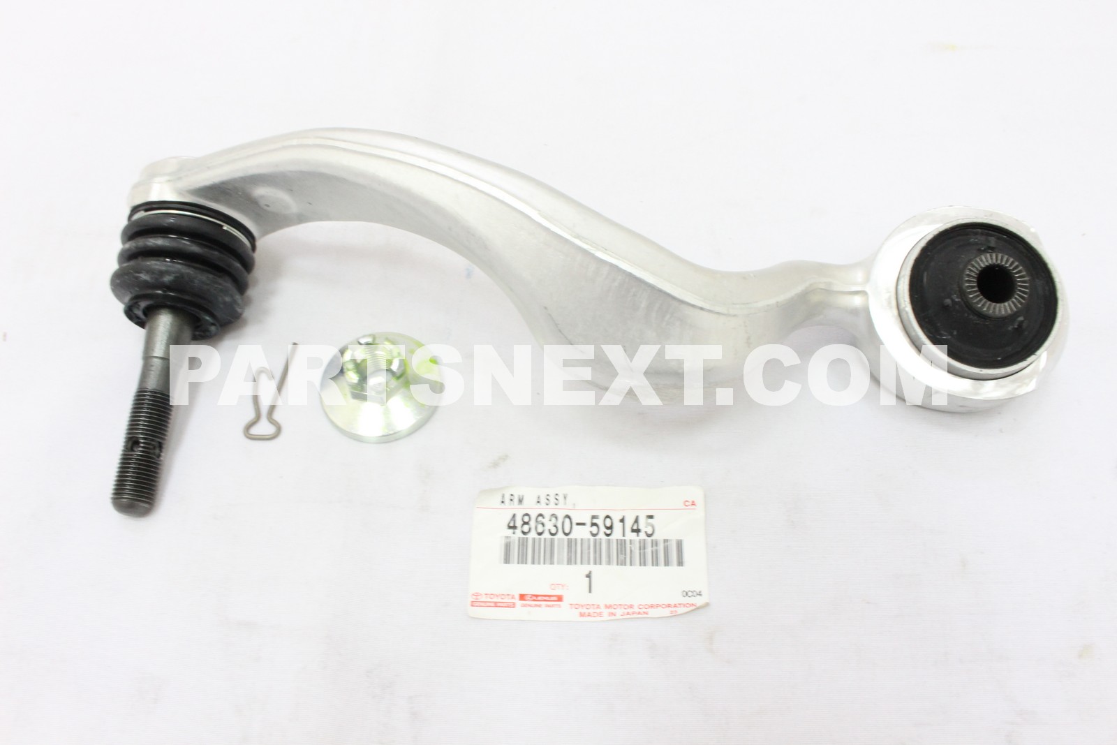 Toyota :: 48630-59145 ARM ASSY, FRONT SUSPENSION, UPPER LH