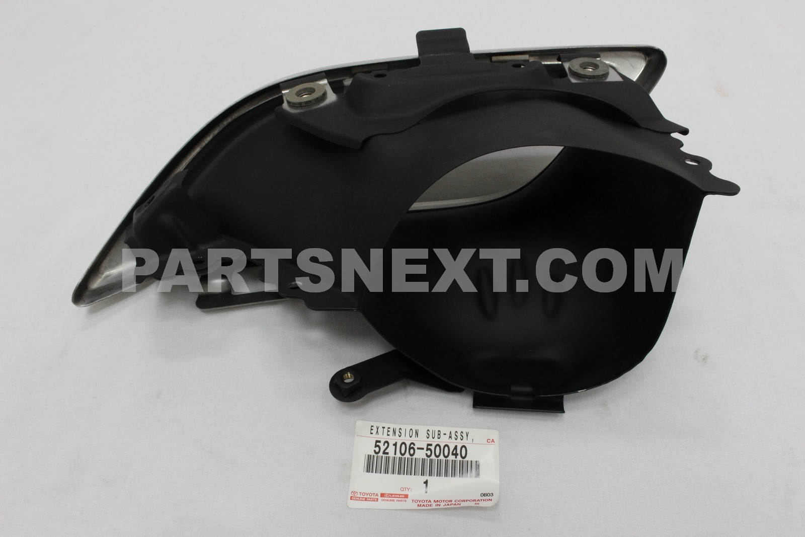 Toyota :: 52106-50040 EXTENSION, REAR BUMPER, RH