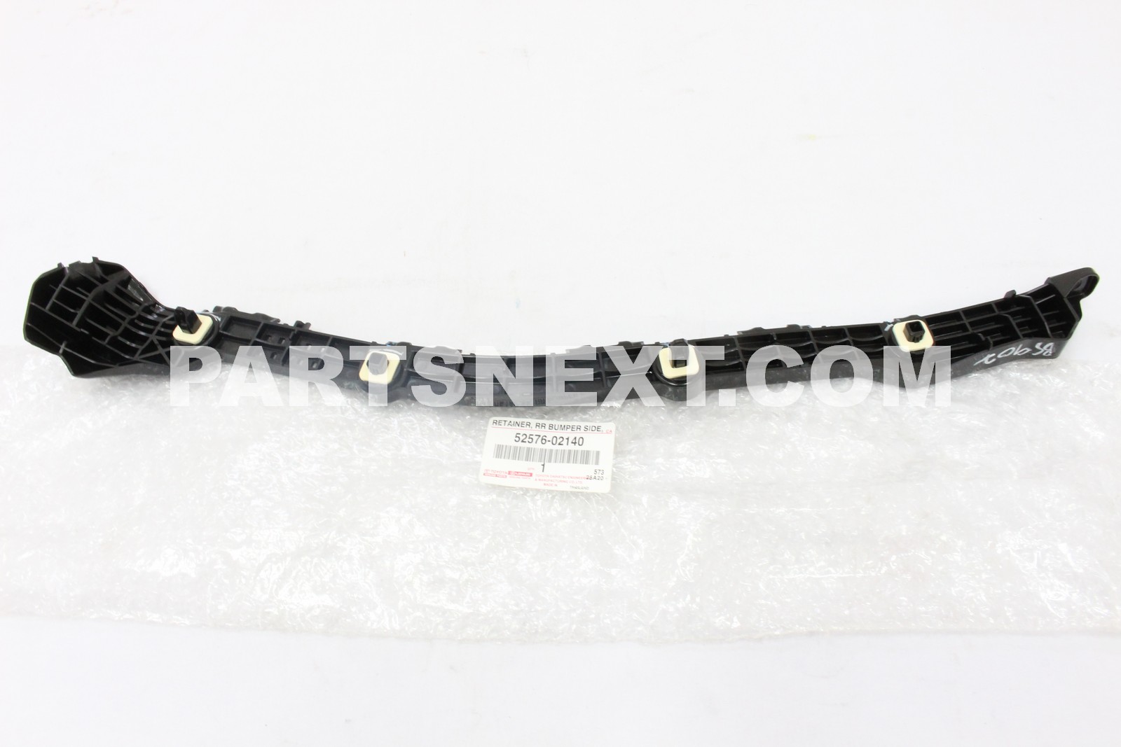 Toyota :: 52576-02140 RETAINER, REAR BUMPER SIDE, LH