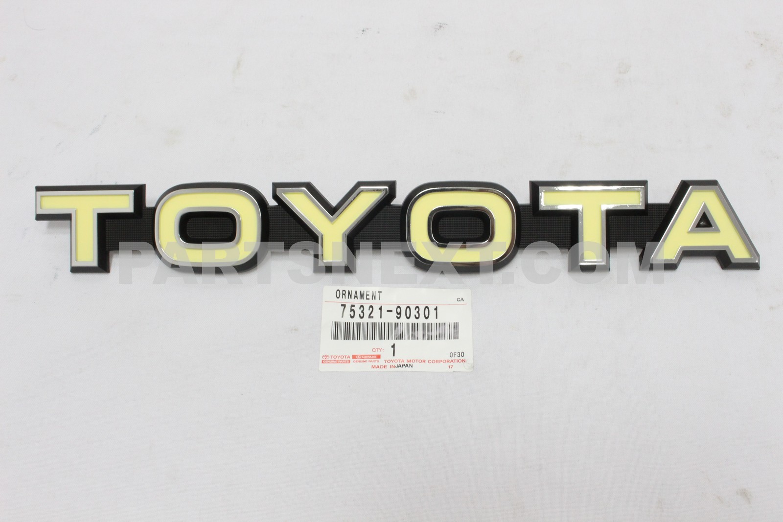 Toyota :: 75321-90301 PLATE ASSY, FRONT PANEL