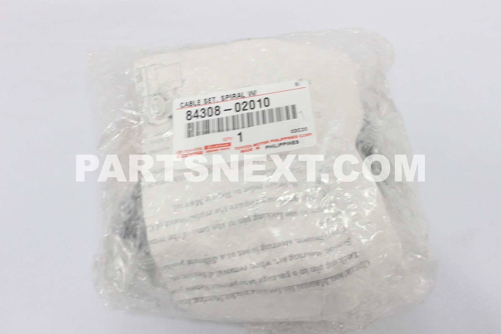Toyota :: 84308-02010 CABLE SET SPIRAL W/