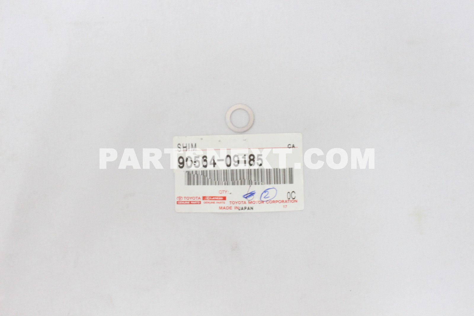 Toyota 9056409185 SHIM(FOR PARKING BRAKE SHOE LEVER)