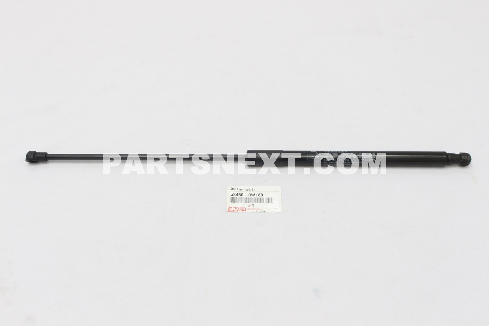 コウドウ 53450-0W110 Genuine Toyota Hood Support, Left