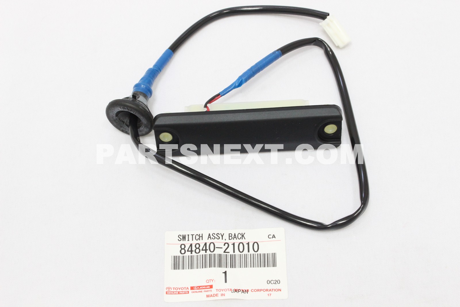 Toyota :: 84840-21010 SWITCH ASSY, BACK DOOR OPENER