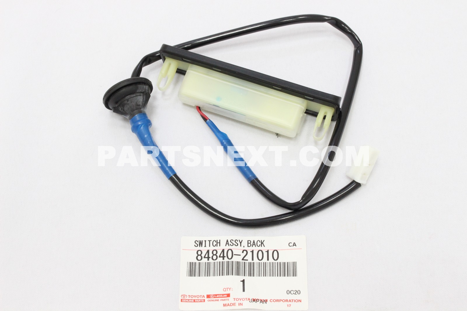Toyota :: 84840-21010 SWITCH ASSY, BACK DOOR OPENER