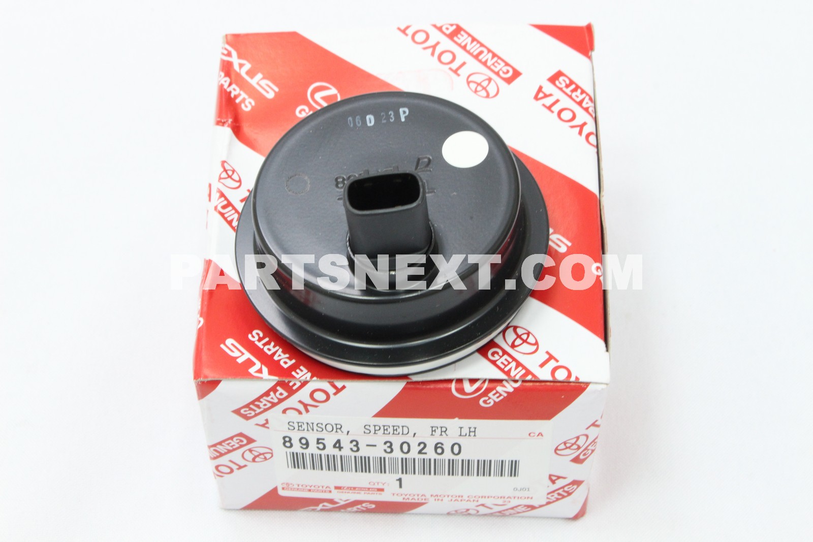Toyota :: 89543-30260 SENSOR, SPEED, FRONT LH Toyota :: 89543-30260 SENSOR, SPEED, FRONT LH