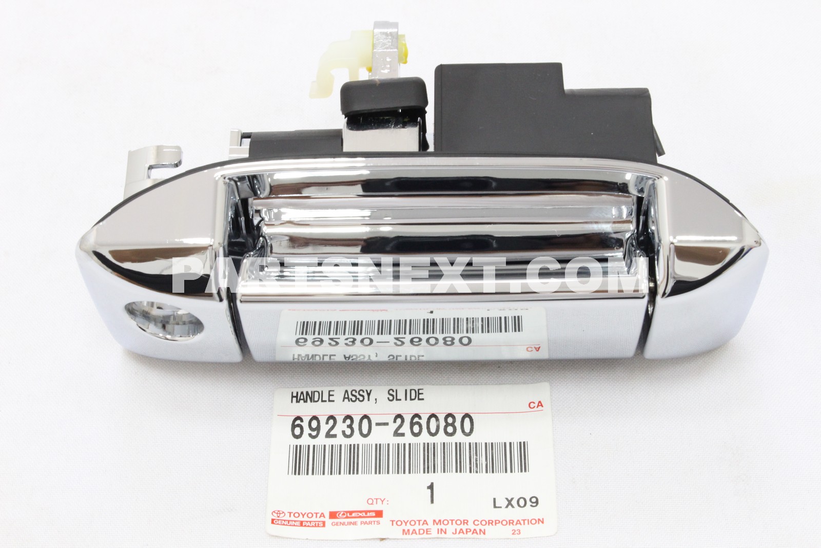 Toyota :: 69230-26080 HANDLE ASSY, REAR DOOR OUTSIDE, RH