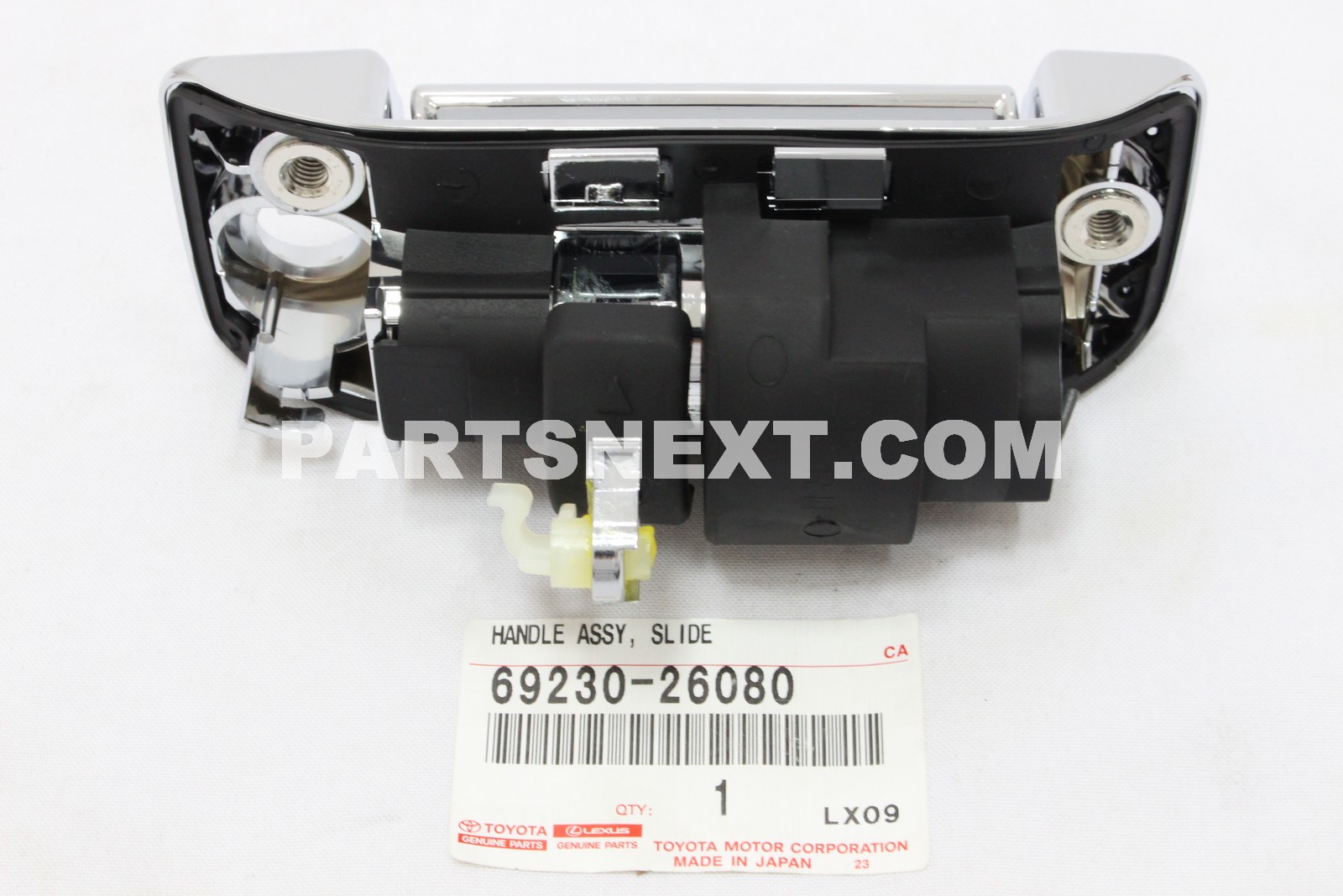 Toyota :: 69230-26080 HANDLE ASSY, REAR DOOR OUTSIDE, RH