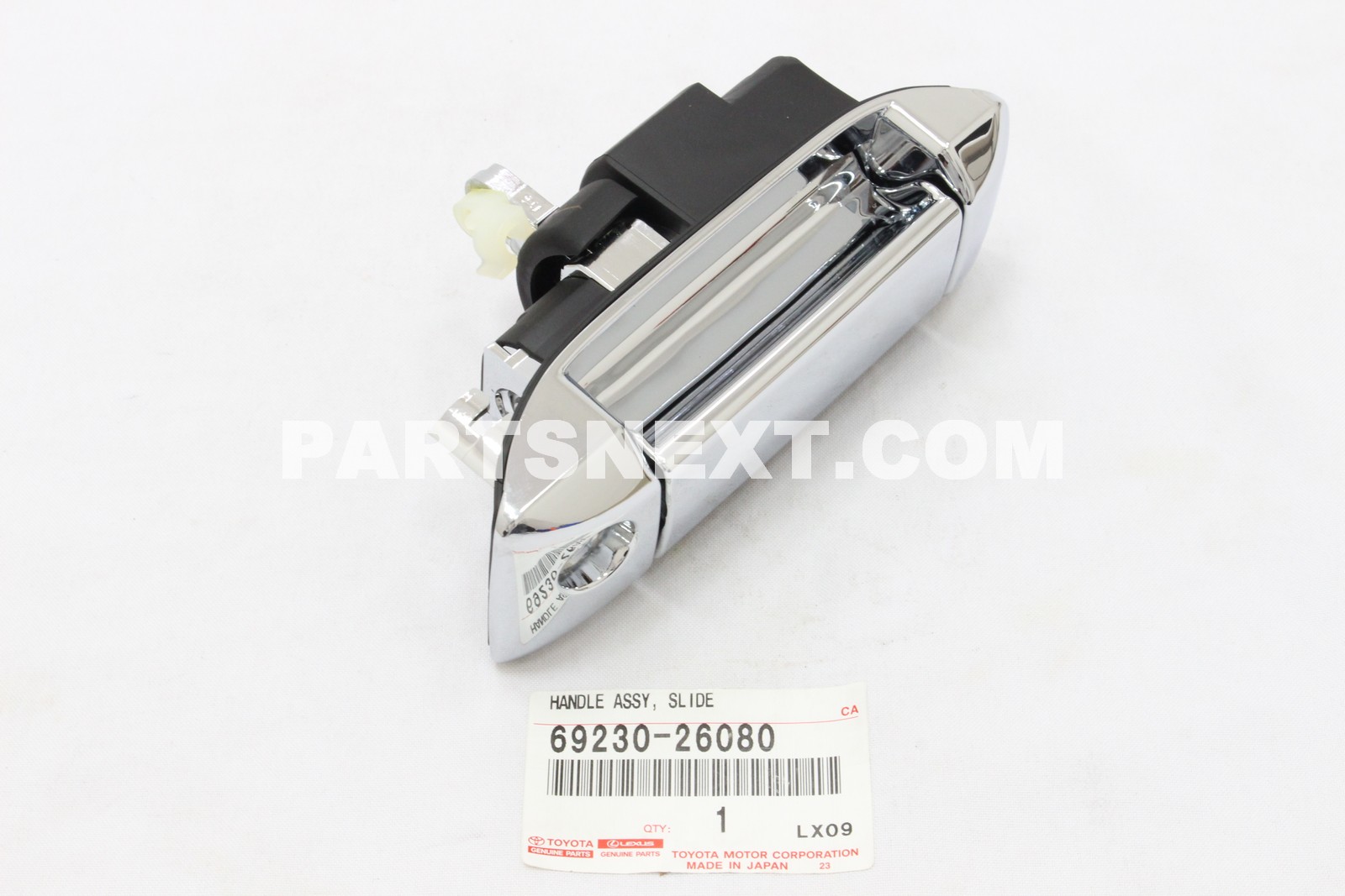 Toyota :: 69230-26080 HANDLE ASSY, REAR DOOR OUTSIDE, RH
