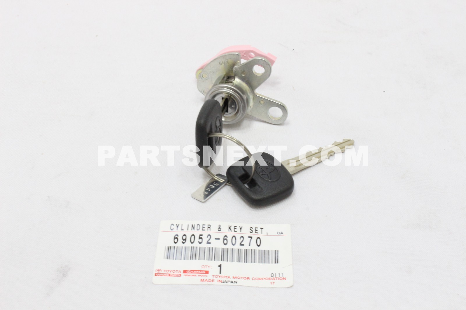 Toyota :: 69052-60270 CYLINDER & KEY SET, DOOR LOCK, LH Toyota :: 69052-60270 CYLINDER & KEY SET, DOOR LOCK, LH