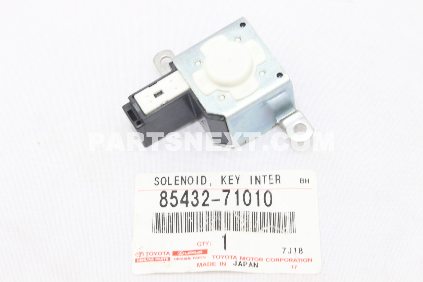 Toyota :: 85432-71010 SOLENOID, KEY INTER LOCK