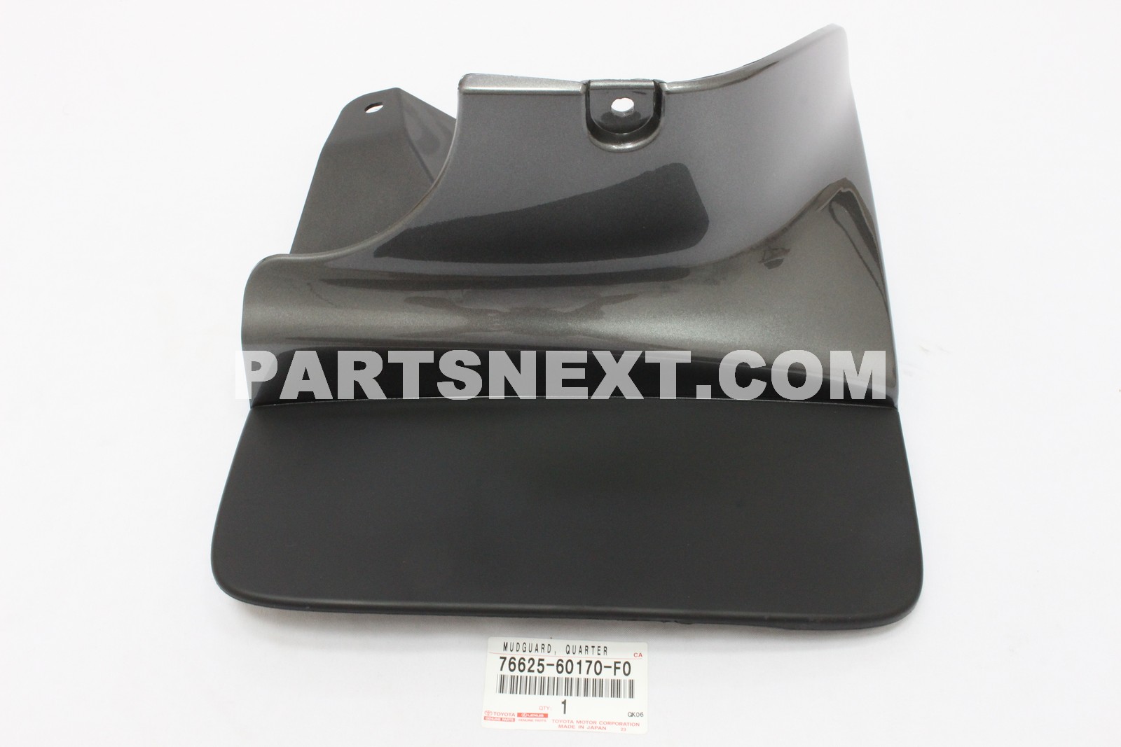 Toyota :: 76625-60170-F0 MUDGUARD, QUARTER PANEL, REAR RH