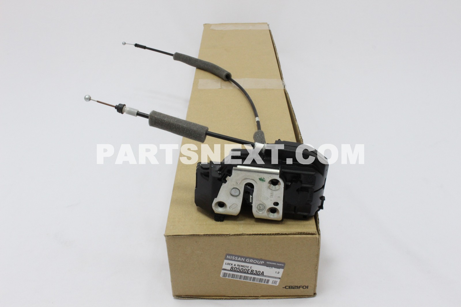 Nissan :: 80500-EB30A LOCK & REMOTE CONTROL ASSY-FRONT DOOR,RH