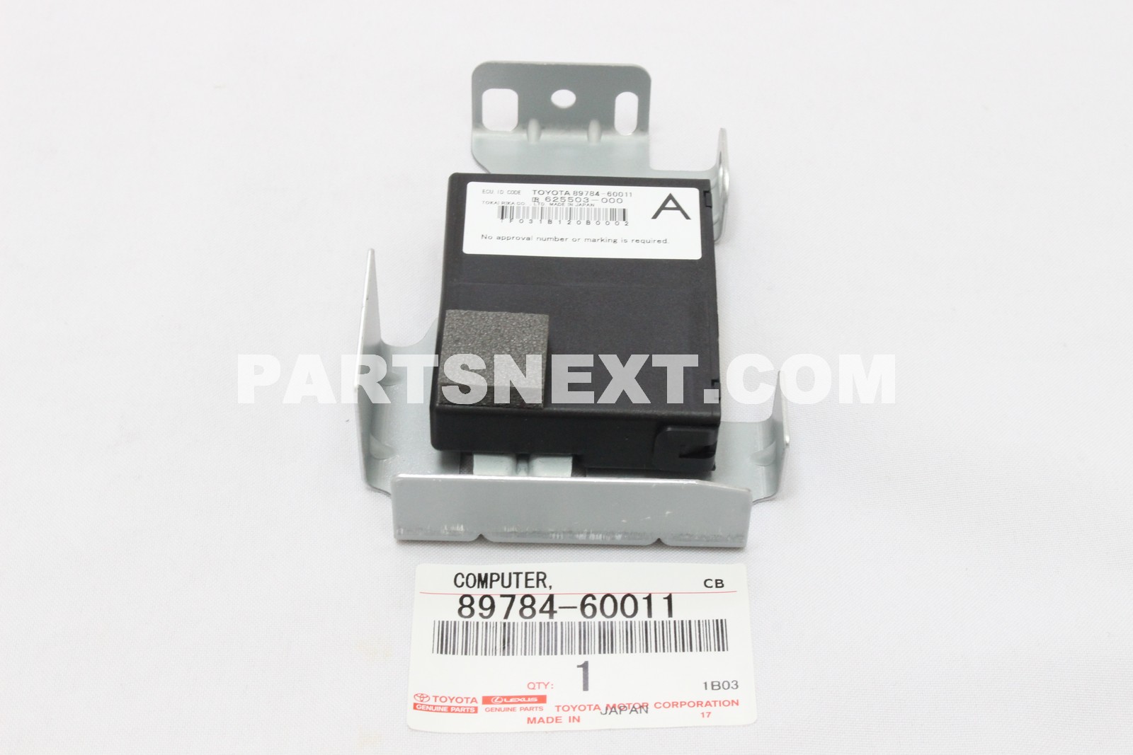 Toyota :: 89784-60011 COMPUTER, IMMOBILIZER CODE