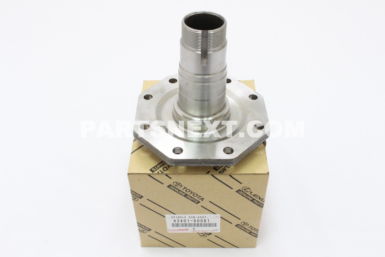 Genuine Toyota Land Cruiser Steering Knuckle Spindle Sub Assy – OEM 43401-60081, Japan Made
