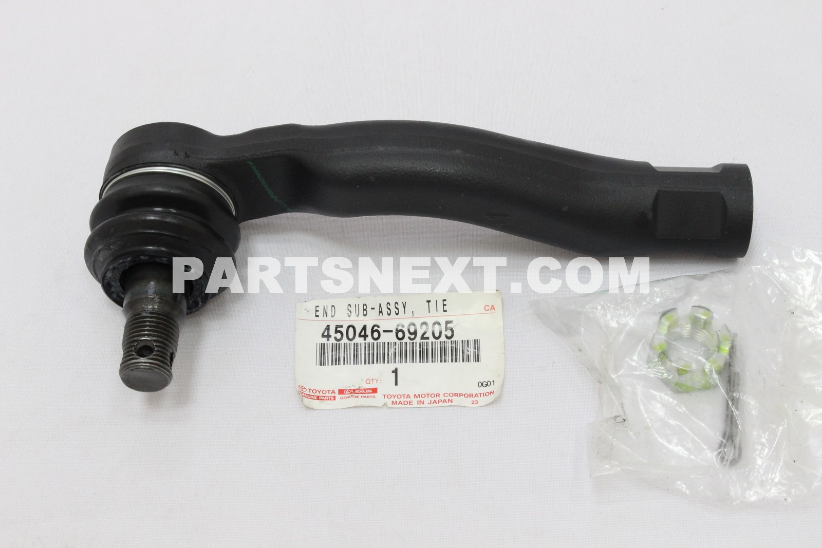 Toyota :: 45046-69205 END SUB-ASSY, TIE ROD, RH