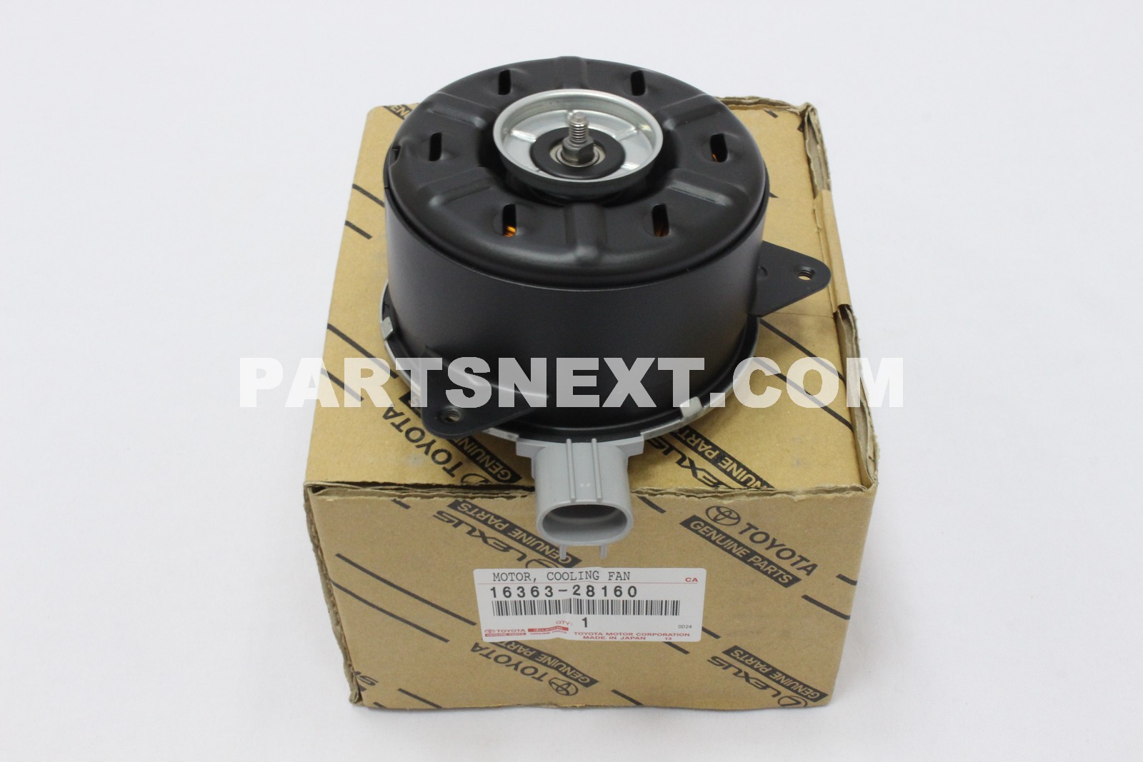 ayaya Toyota Genuine OEM Motor, cooling fan YARIS/ECHO (3D,5D)NCP1