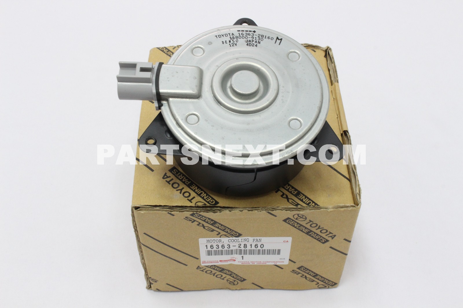 Toyota :: 16363-31360 MOTOR, COOLING FAN