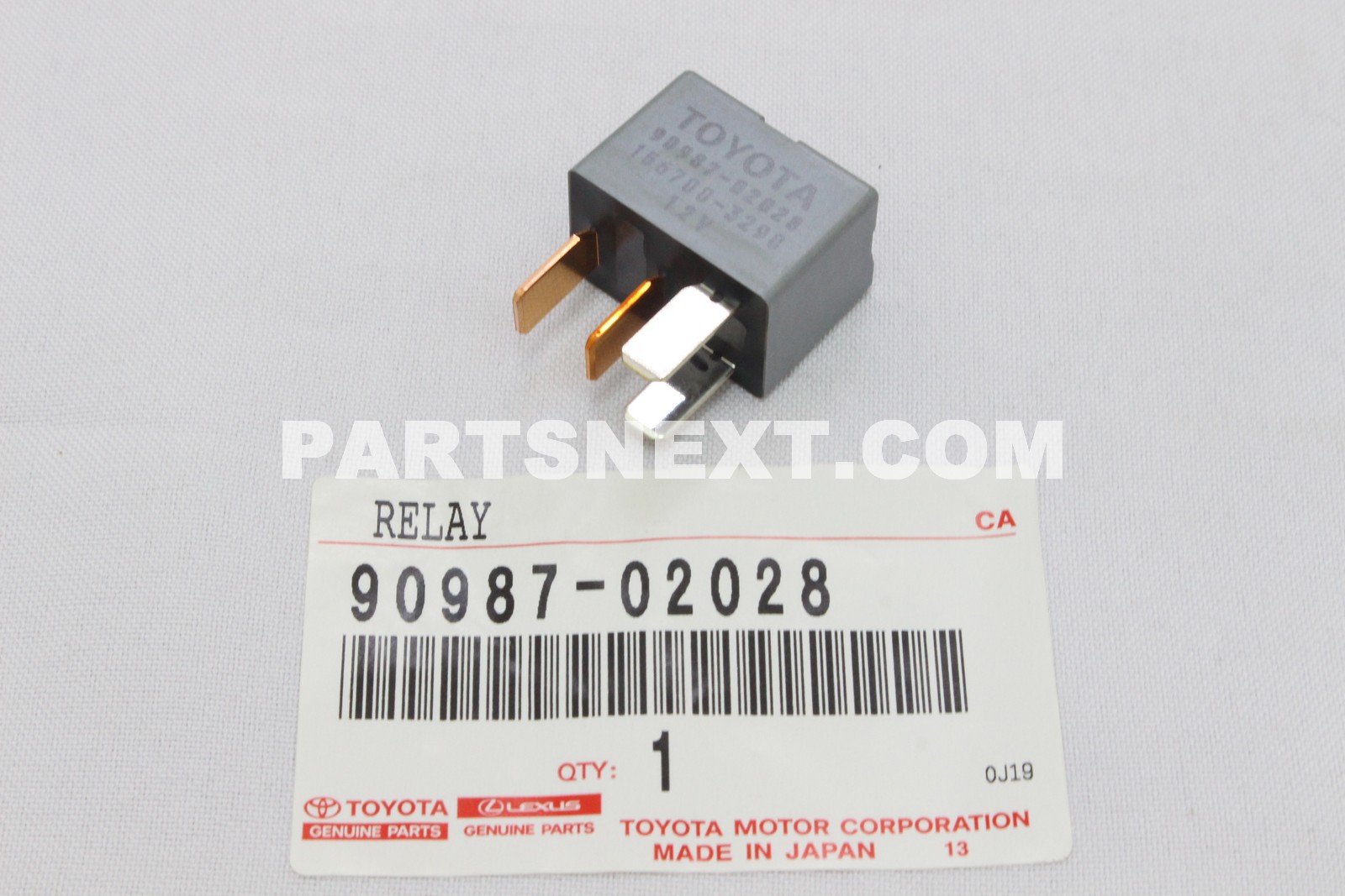 Relais D'embrayage Climatisation 12V Toyota - Réf. 90987-02028, Occasion