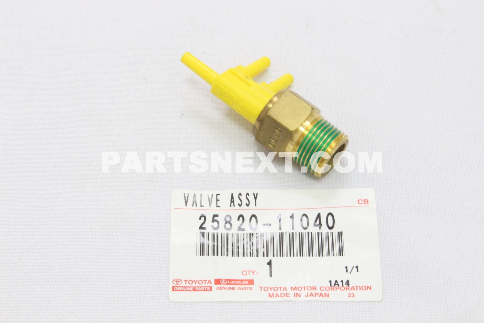 Toyota :: 25820-11040 VALVE, BIMETAL VACUUM SWITCHING, NO.1