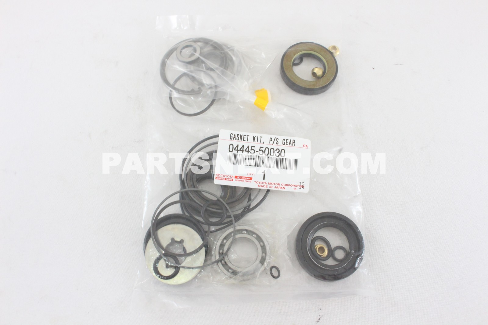 Toyota :: 04445-50030 GASKET KIT, POWER STEERING GEAR(FOR RACK & PINION)