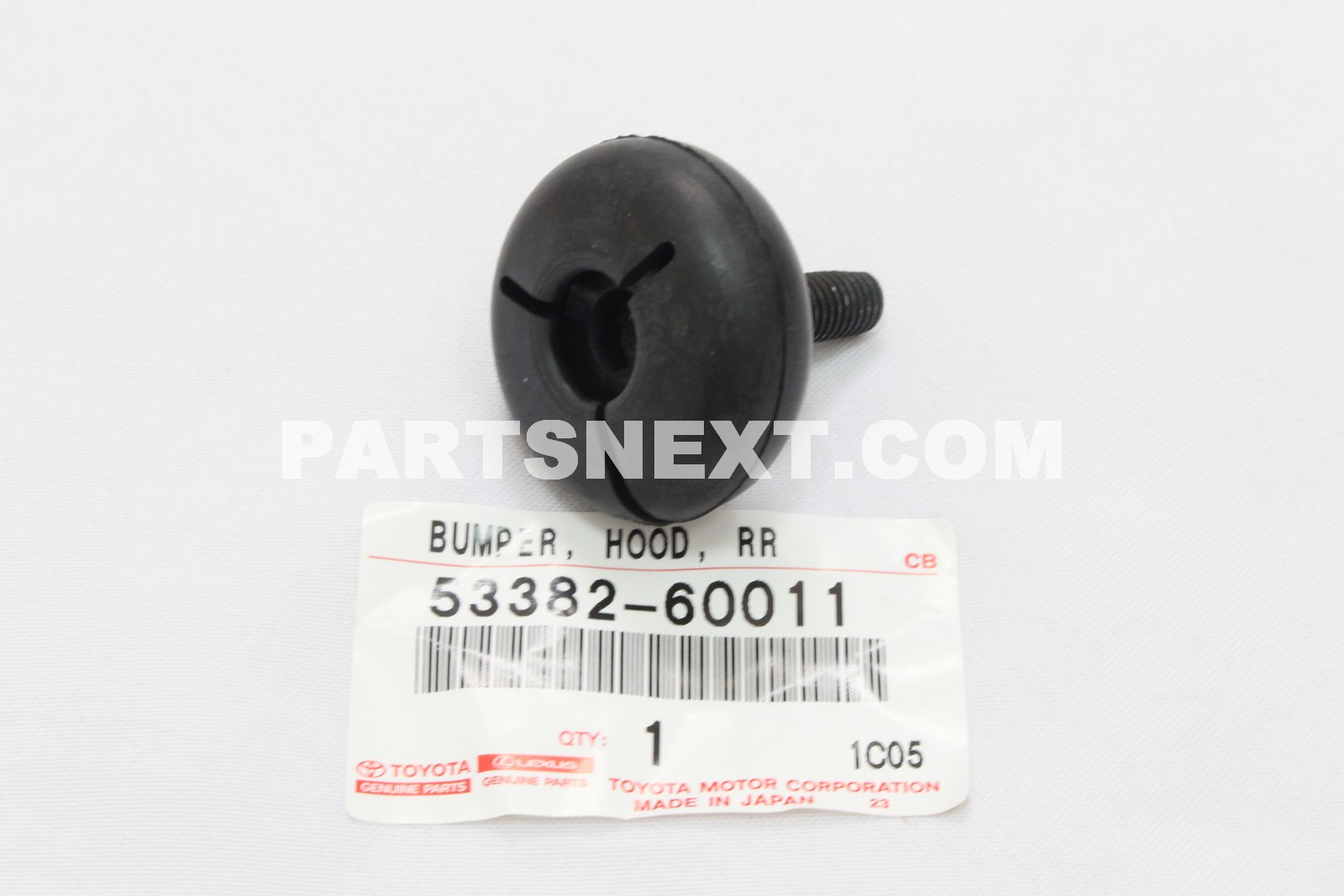 Toyota :: 53382-60011 BUMPER, HOOD, FRONT