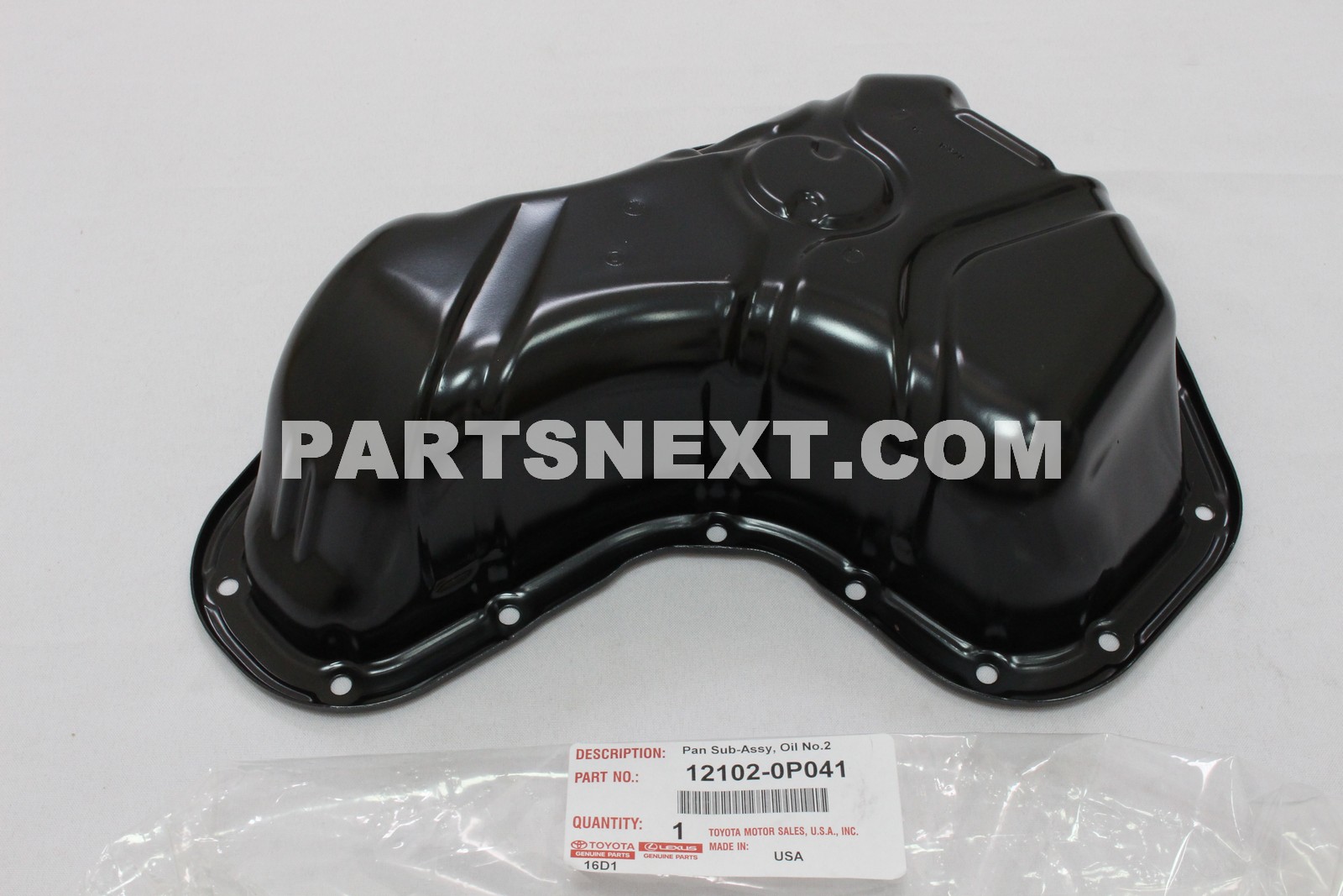 Toyota :: 12102-0P041 PAN SUB-ASSY, OIL