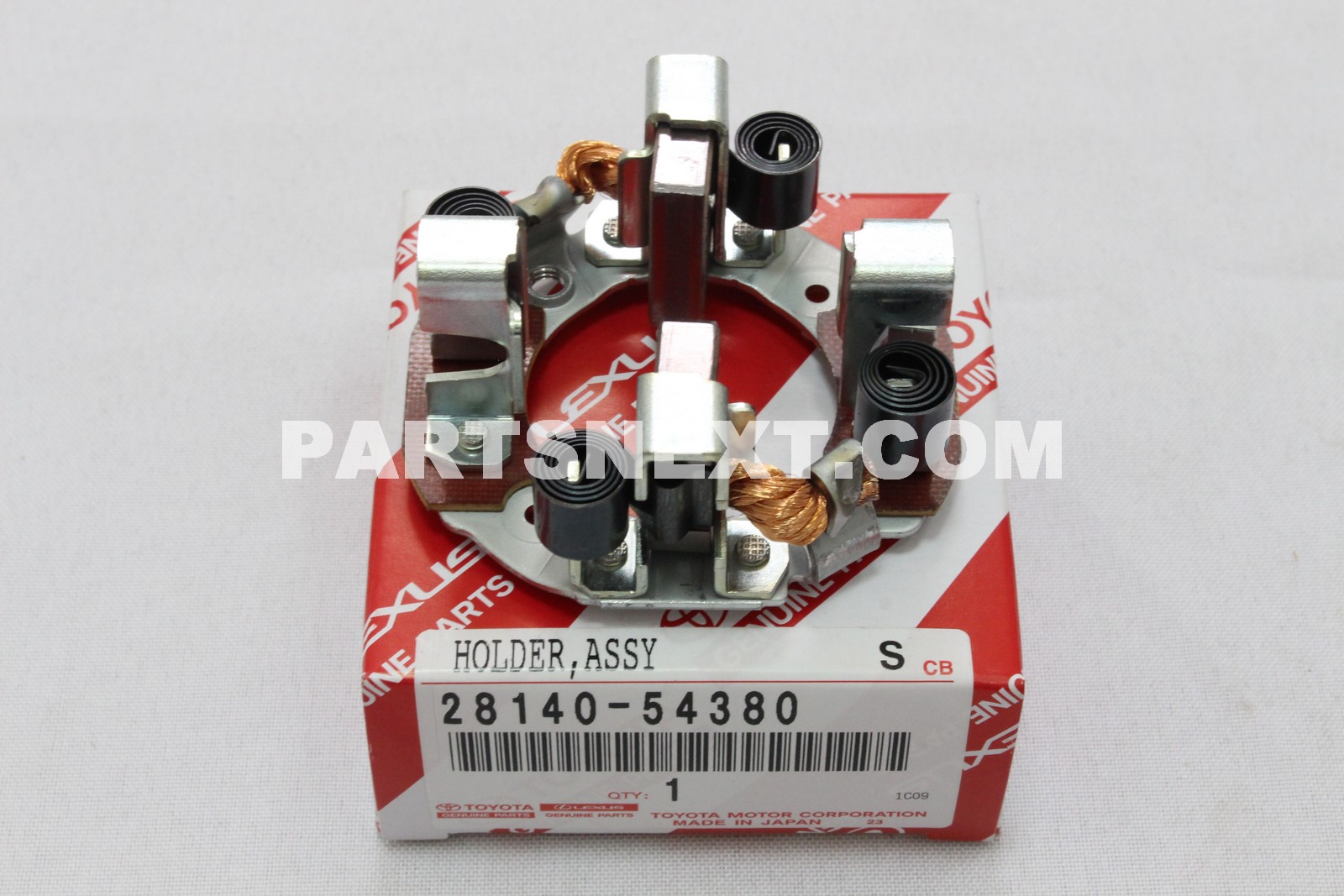 さや Toyota :: 28140-54380 HOLDER ASSY, STARTER BRUSH