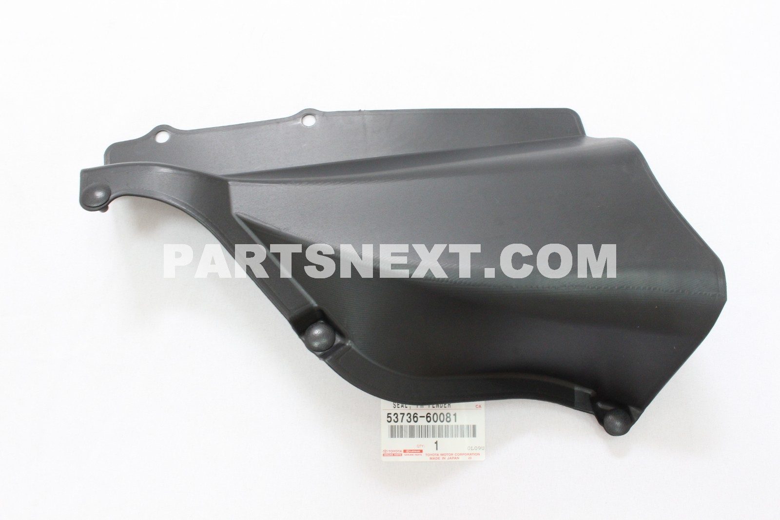 Toyota :: 53736-60081 SEAL, FRONT FENDER APRON TO FRAME, NO.1 RH Toyota :: 53736-60081 SEAL, FRONT FENDER APRON TO FRAME, NO.1 RH