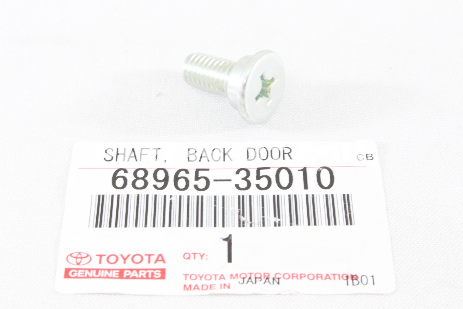 Toyota :: 68965-35010 SHAFT, TAIL GATE STAY
