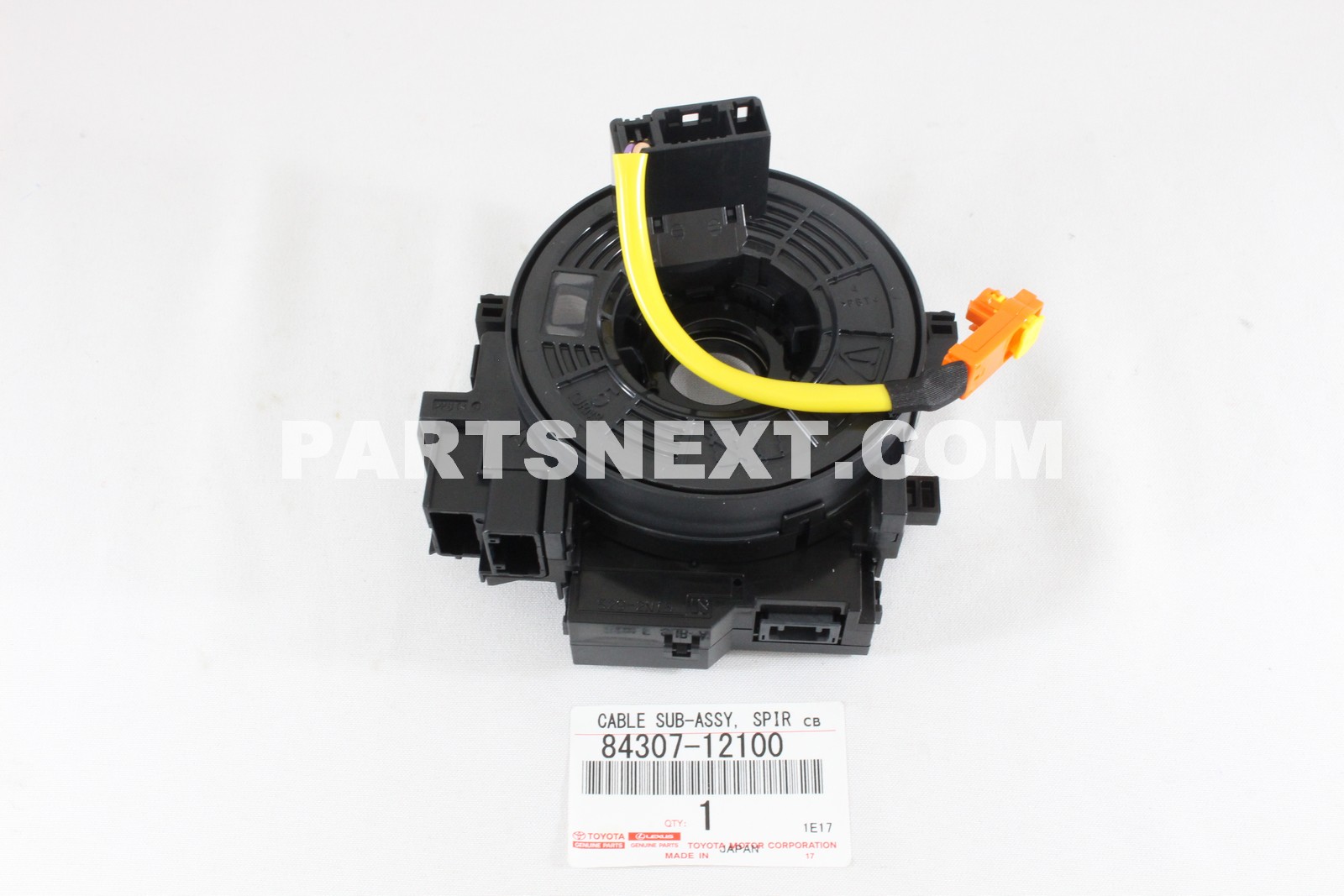 Toyota :: 84307-12100 CABLE SUB-ASSY, SPIRAL W/SENSOR