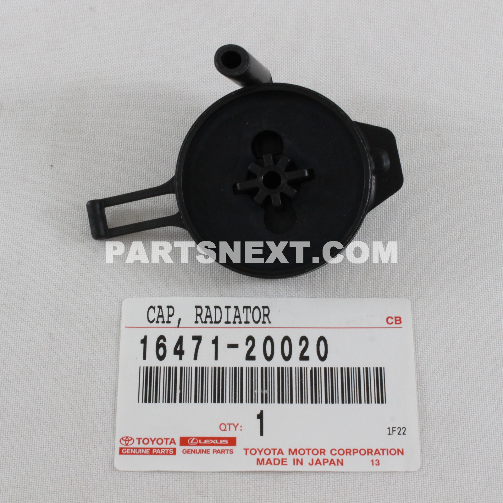Toyota :: 16471-20020 CAP SUB-ASSY, RESERVE TANK