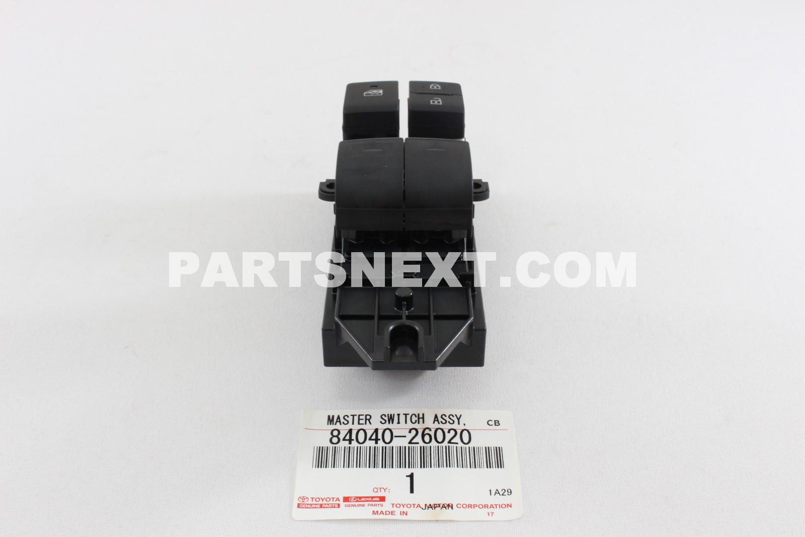 Toyota :: 84040-26020 MASTER SWITCH ASSY